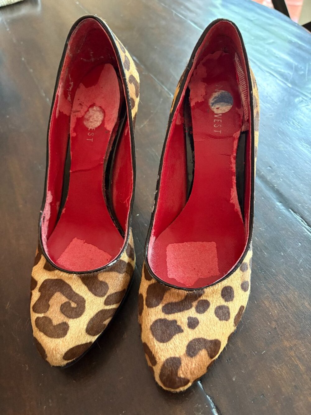 Leopard Print Pumps -Redline 4" Pumps.  Night Out on the Town Stars